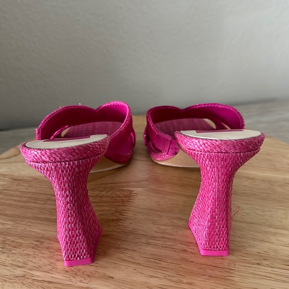 Dolce Vita Woven Heeled Mules - Nitro - Picture 7 of 8